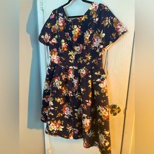 ModCloth fit & flair dress. Size 1x (16).